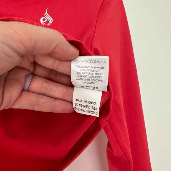 Ryderwear Cropped Half Zip, XS - Picture 4 of 5